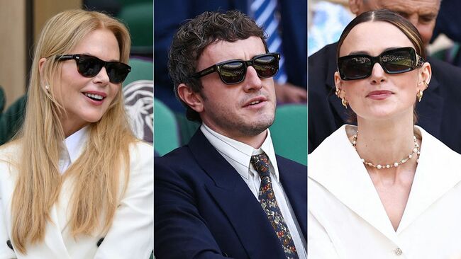 Nicole Kidman, Keira Knightley and Paul Mescal lead star-studded arrivals on Day 14 of Wimbledon