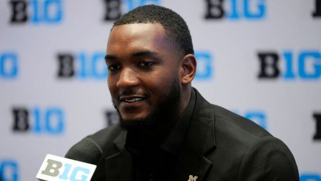 Michigan's Derrick Moore on Ohio State's title -- Not a 'real win'