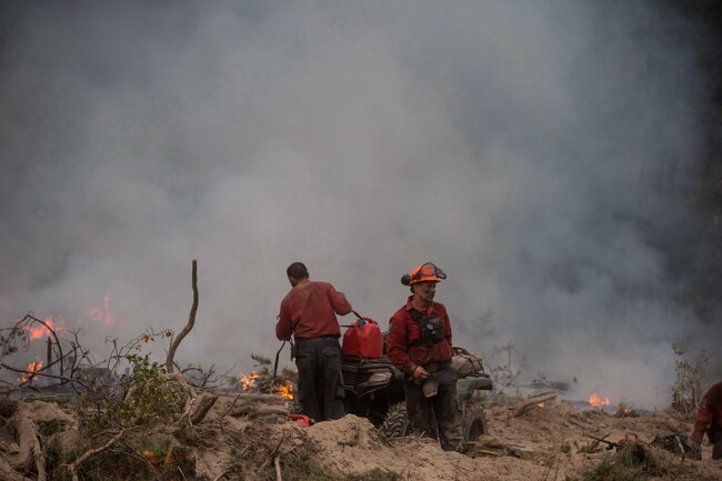 Dozens of new fires in BC, amid evacuations and alerts