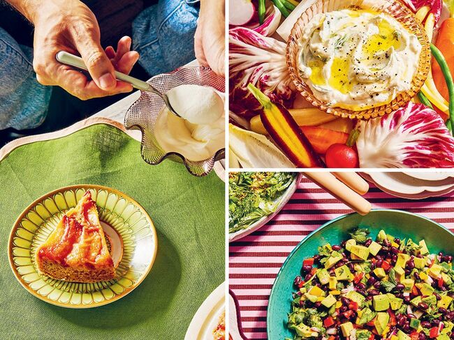 Cook This: 3 recipes for living your 'guest life' from What Can I Bring?, including peach and ginger upside-down cake