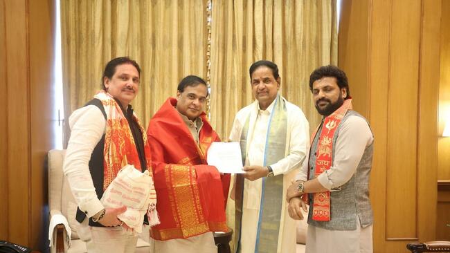 CM Himanta Biswa Sarma agrees to TTD’s request for land for temple in Assam