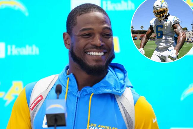 Chargers’ Denzel Perrryman arrested on assault weapon charge