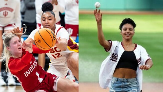 "Looking like sisters": College hoops fans react to JuJu Watkins & Azzi Fudd's goofy dance moves for Future is Unrivaled