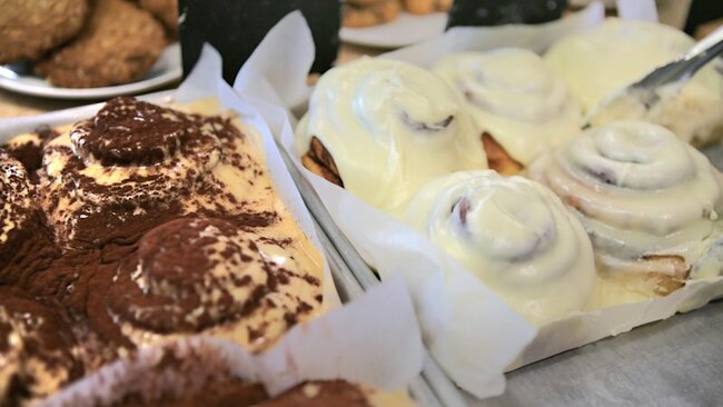 These hefty cinnamon scrolls are some of the best value buns in Melbourne