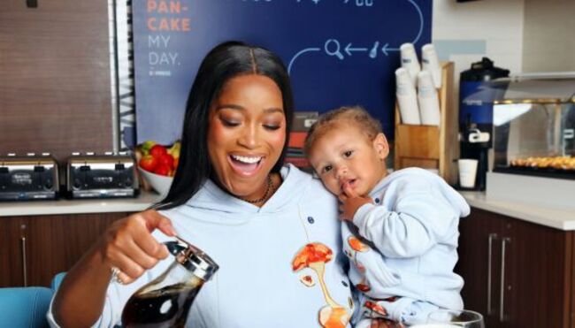 Keke Palmer Says Her Son Leo Is Teaching Her Joy, Boundaries & Balance