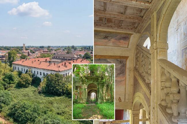 A 1,000-year-old castle near Milan has listed for $4.16M — centuries-old frescoes included