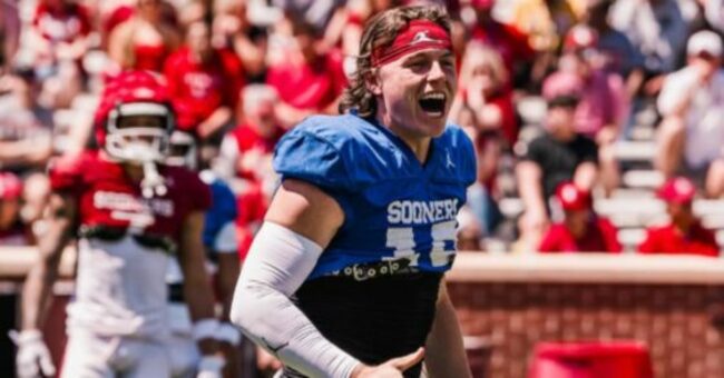 John Mateer Could Match Bryce Underwood’s NIL Payday as Oklahoma QB Set for 7-Figure Deal