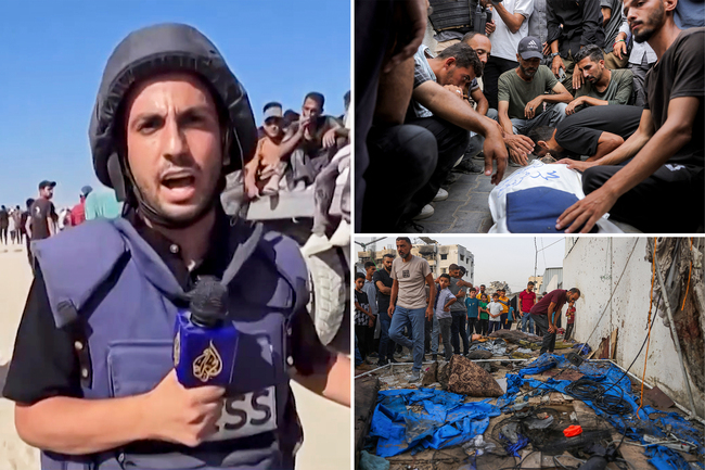 Israel kills Al Jazeera journalists in airstrike targeting one it accuses of heading ‘a Hamas terrorist cell’