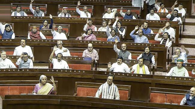 Rajya Sabha returns Manipur budget, GST bill