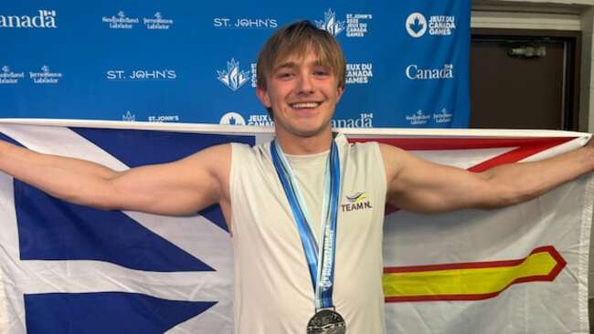 Paradise's Gavin Baggs wins N.L's first medal at Canada Summer Games