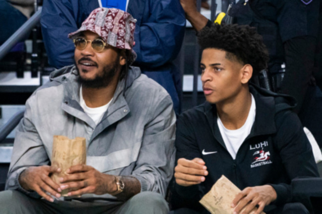 Carmelo Anthony Is Ready to Make Precious Sacrifice for Son Kiyan After Personal Honor