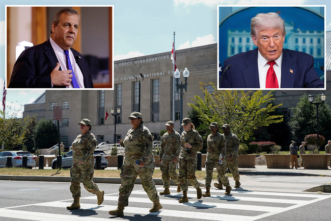 Chris Christie applauds Trump for ‘taking responsibility’ with DC crime crackdown: ‘No excuse’
