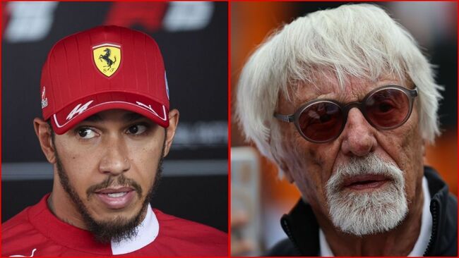 "Lewis Hamilton isn’t the problem. It’s Ferrari": Fans react to Bernie Ecclestone claiming the Italian team shouldn't have hired the 7x F1 champion