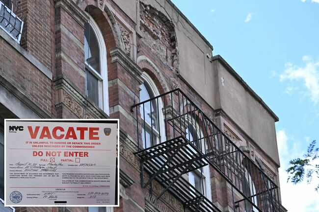 West Village tenants had ‘no clue’ they were ordered to evacuate crumbling apts – after chunk of building lands steps from tourist hotspot