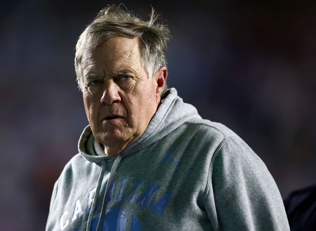 "Never seen this much emotion from him": Bill Belichick looking upset after UNC's first TD vs. TCU leaves fans in splits during season opener 