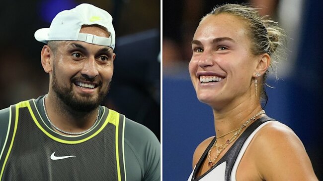 ‘She’s not going to beat me’: Kyrgios and Sabalenka to play in Battle of the Sexes