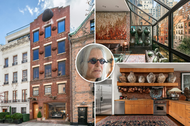 One of Israel’s greatest artists asks $19M for her rare NYC home — and it stands to sell for the first time in decades