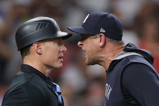 Aaron Boone adamant he has good relationship with umpires — even as ejections mount