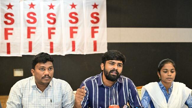SFI condemns police brutality to thwart student’s protest