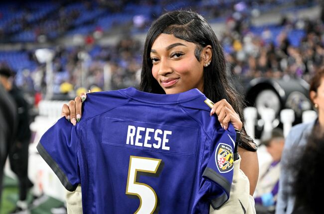 Angel Reese sends 4-word message to Lamar Jackson and Ravens for season opener vs. Josh Allen's Bills amid Chicago Sky star's suspension 