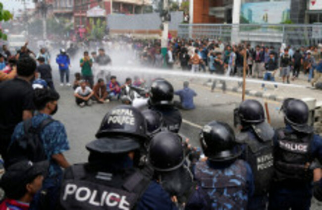 Police in Nepal kill 17 after opening fire on protestors against government ban on social media