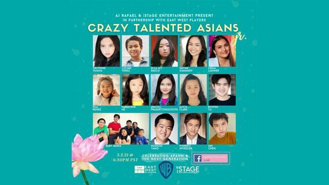 East West Players To Kick Off Asian Pacific American Heritage Month With Junior Edition Of 'Crazy Talented Asians'