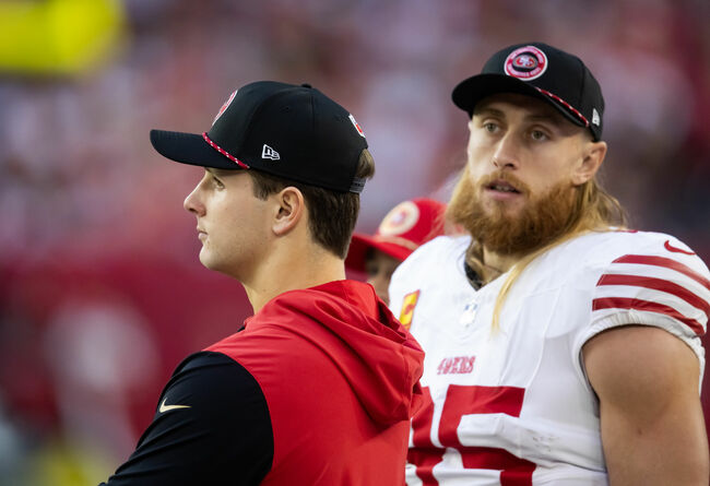"49ers are cursed": NFL fans react to Brock Purdy and George Kittle's concerning injury updates after Week 1 game vs. Seahawks