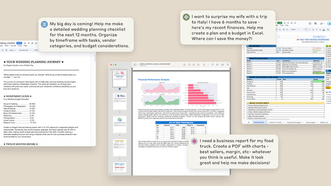 Claude can now edit and create files, including Excel spreadsheets