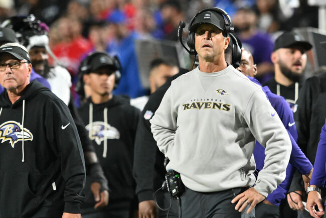 "This team is psychologically flawed": Skip Bayless puts John Harbaugh on blast after Ravens' historic 4th quarter collapse vs. Bills 