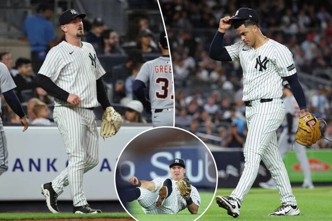 Yankees bullpen’s nightmare seventh inning turns tight game into ugly loss to Tigers