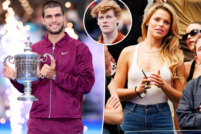 Brooks Nader is dating tennis pro Carlos Alcaraz after sparking Jannik Sinner rumors, her sister reveals