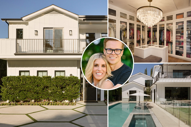 YouTube power couple list $7.5M LA home featured in viral videos — with a home theater and grand outdoor areas