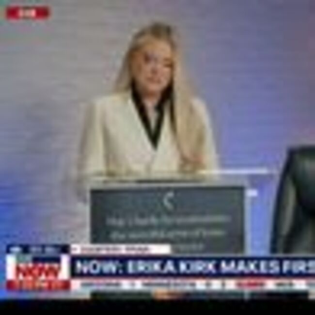 Charlie Kirk's devastated wife Erika breaks silence with emotional first statement