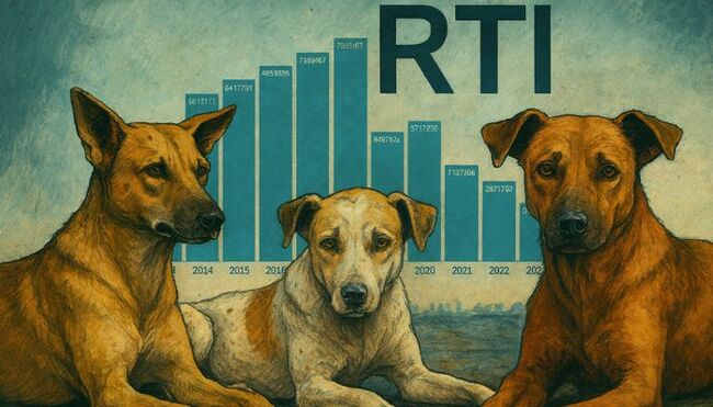 RTI data on dog bite cases in India 2025 exposes failure of ABC sterilisation drives