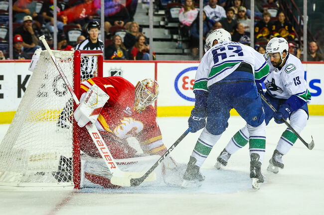 "Give Wolf an all expenses paid trip to Cabo, and tank for McKenna": CGY fans dejected after Canucks' 8-1 beatdown of Flames