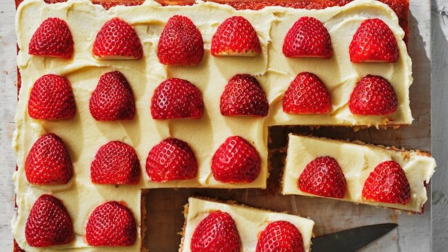 Bake, ice, go! 12 slab cakes to make and take this weekend