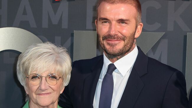 Victoria Beckham dresses David Beckham's mum, 76, head to toe in her designs