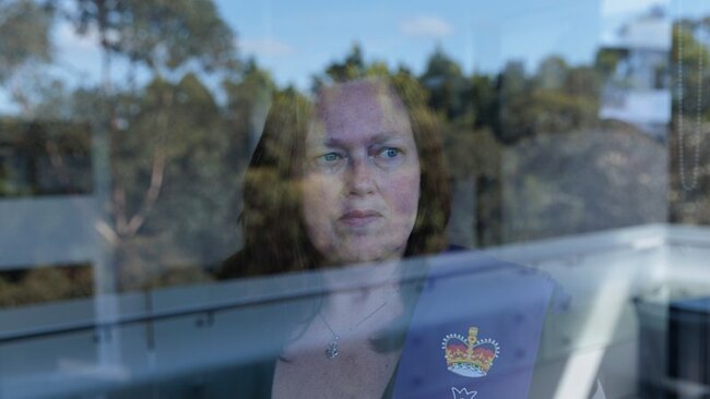 On the submarine, Mel had no escape from her persecutor. On land, things got even worse