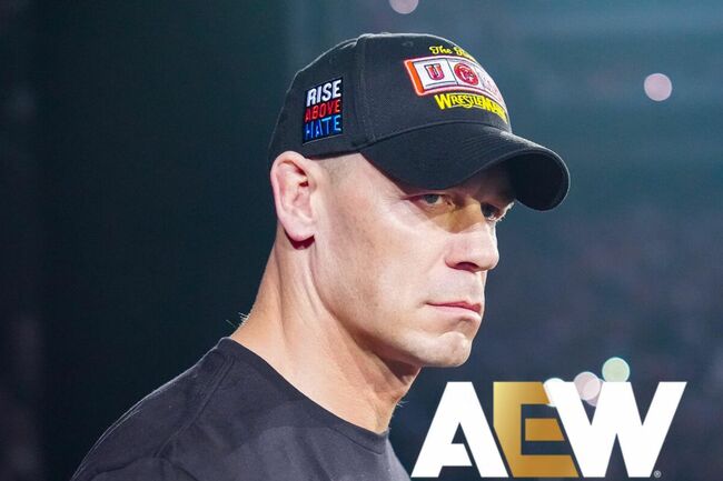 John Cena and WWE legend suddenly namedropped on AEW show