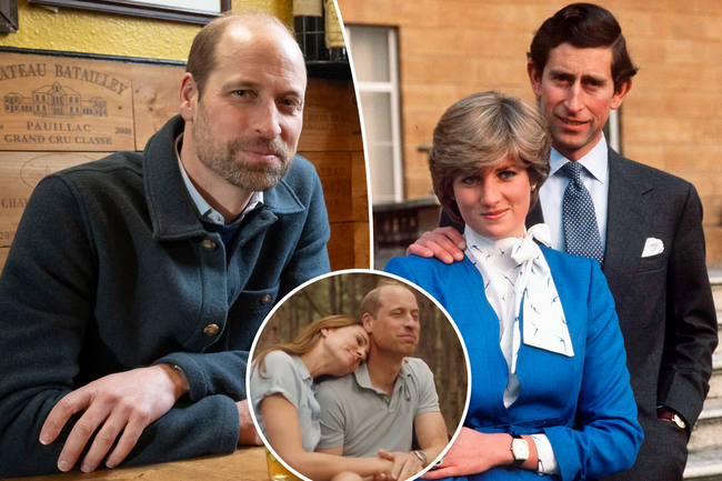 Prince William vows not to make same marriage ‘mistakes’ with Kate Middleton as King Charles, Princess Diana