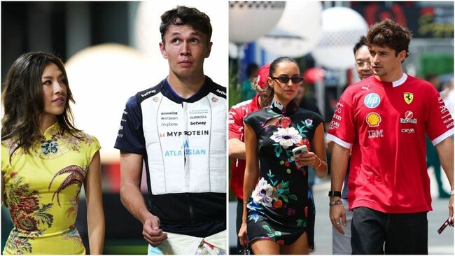 Charles Leclerc's girlfriend Alexandra Saint Mleux drops one-word reaction on Alex Albon's partner's post