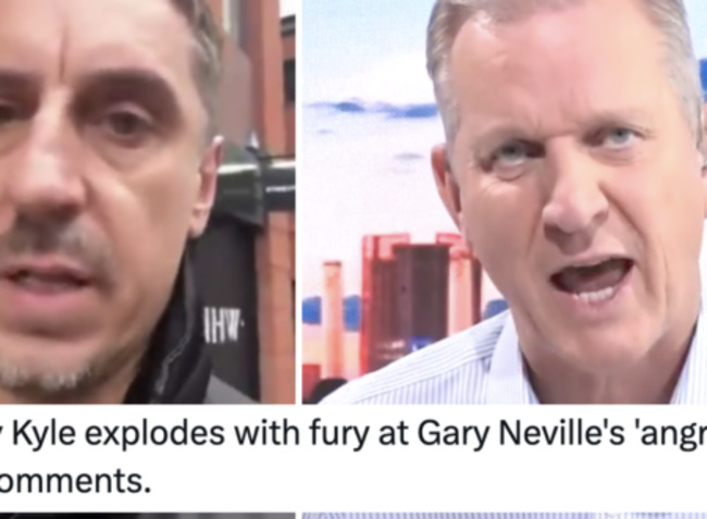 Jeremy Kyle trolled Gary Neville for ‘making millions off working class people’ and the lack of self awareness was visible from space
