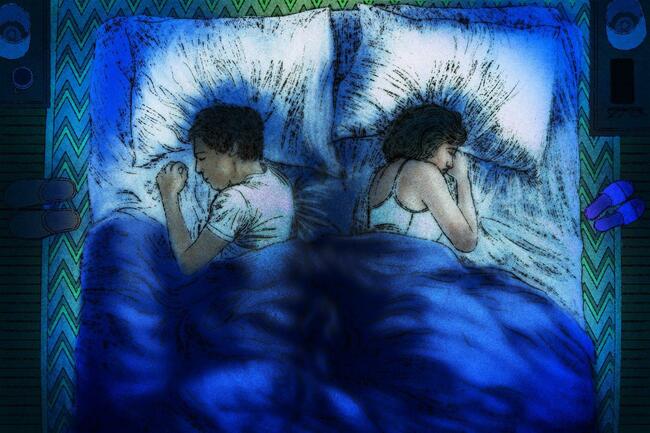 Couples should never go to bed angry, right? It might be time to rethink that