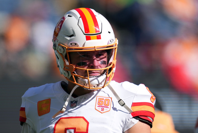 Strike Baker Mayfield’s MVP odds before the market adjusts