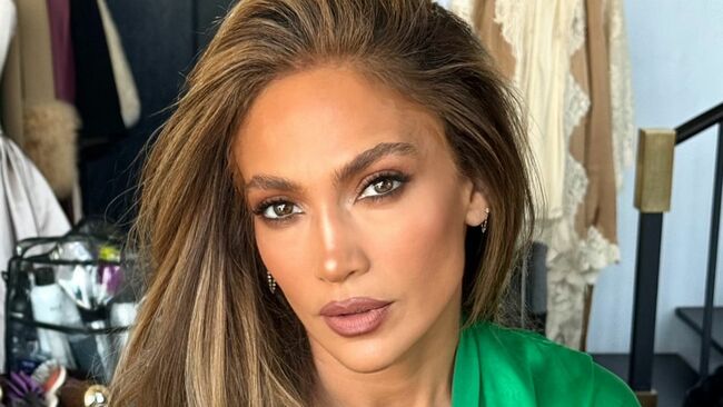 Jennifer Lopez perfects the sheer dress trend in a sparkly lace gown and sky-high heels