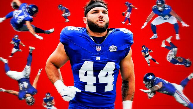 Moments with Giants' eccentric rookie Cam Skattebo