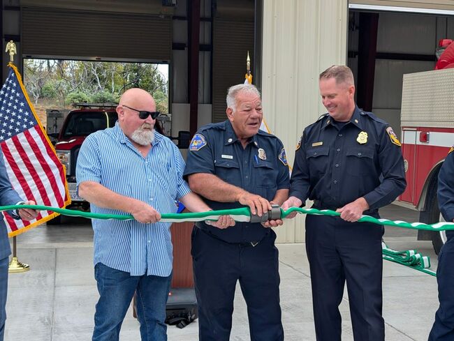 Berry Creek gets its volunteer fire station back