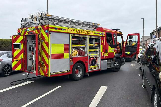 Eastern Road partially closed while emergency services respond to overturned car