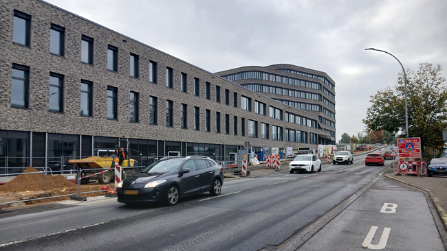Mobilitéit zu a ronderëm Ettelbréck: Chantier an der Avenue des alliés leeft, Ausbau vun der B7 schleeft