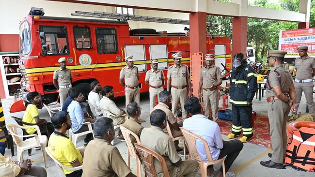 Public awareness session on basic fire safety measures held